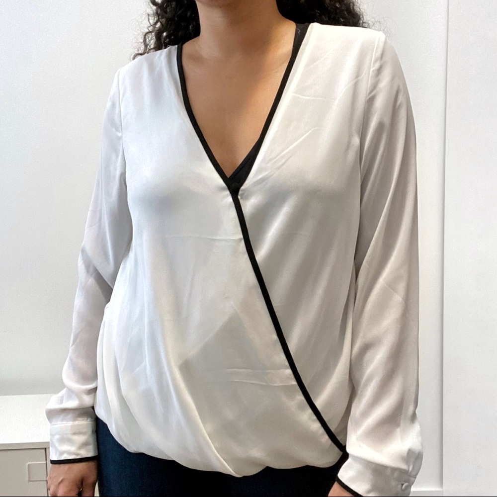 Wrap Front Blouse